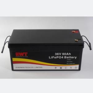 Quality 36V 90AH LifePo4 Battery Pack OEM Service Sale with Storage Humidity 65±20% RH High Safety wholesale