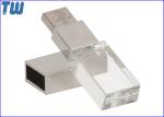 Crystal 3D LOGO 32GB Pen Drives Memory Stick Shinning LED Light