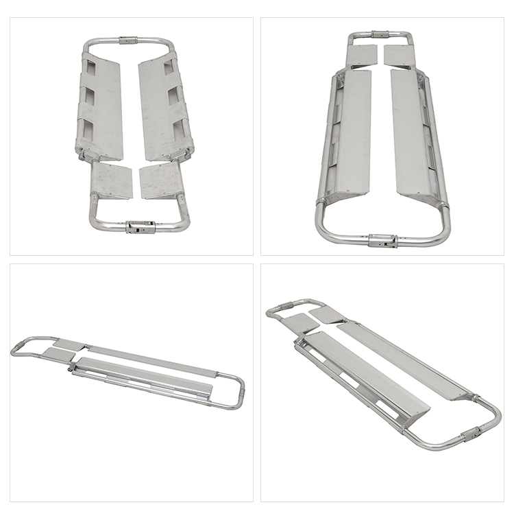 Aluminum Alloy Scoop Type Stretcher For Fracture Or Injured Patients