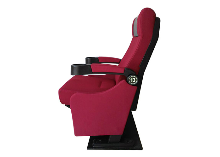 Foot Landing Cinema Public Theater Seating With Armrest