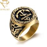 Custom Gold Military Rings