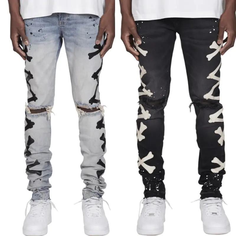 Ripstop Fabric Men Cargo Pants Men Cotton Jeans Pant