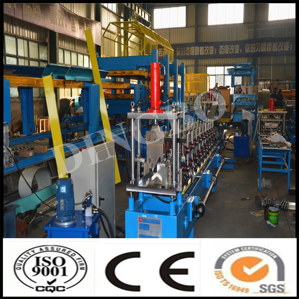 PLC Control System U Purlin Roll Forming Machine For Ancient Architectures
