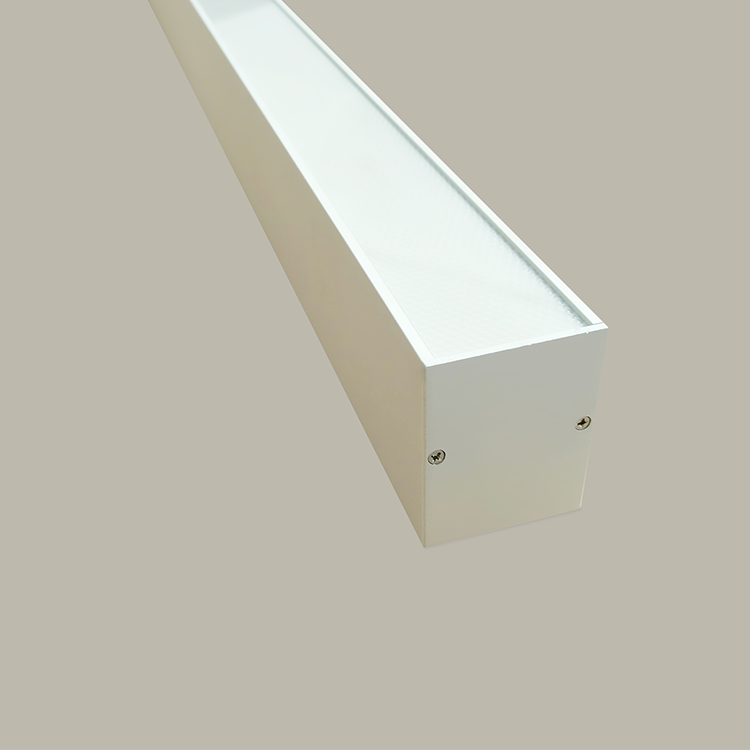 Office Linear LED Pendant Lights Anti Corrosion Aluminum Lamp Body