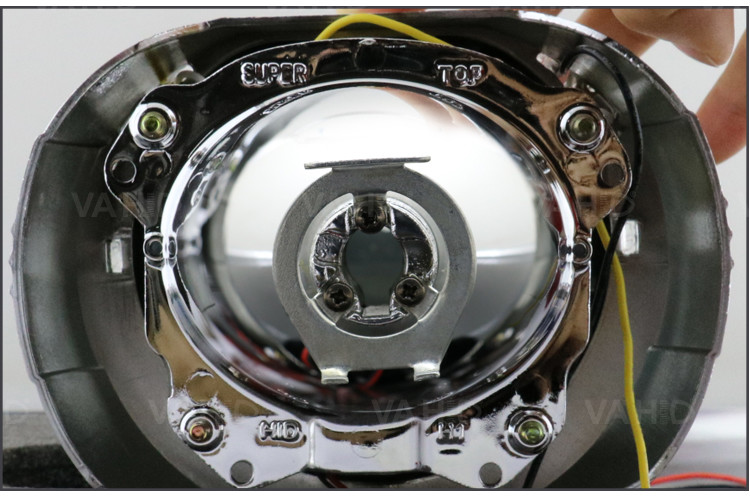 CH34 3.0inch Crystal angel eye Bixenon Car hid xenon projector kit