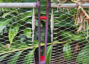 Quality 1.2mm Ferrule Cable Mesh Garden Security Plant Climbing 50*50 Mm Hole wholesale