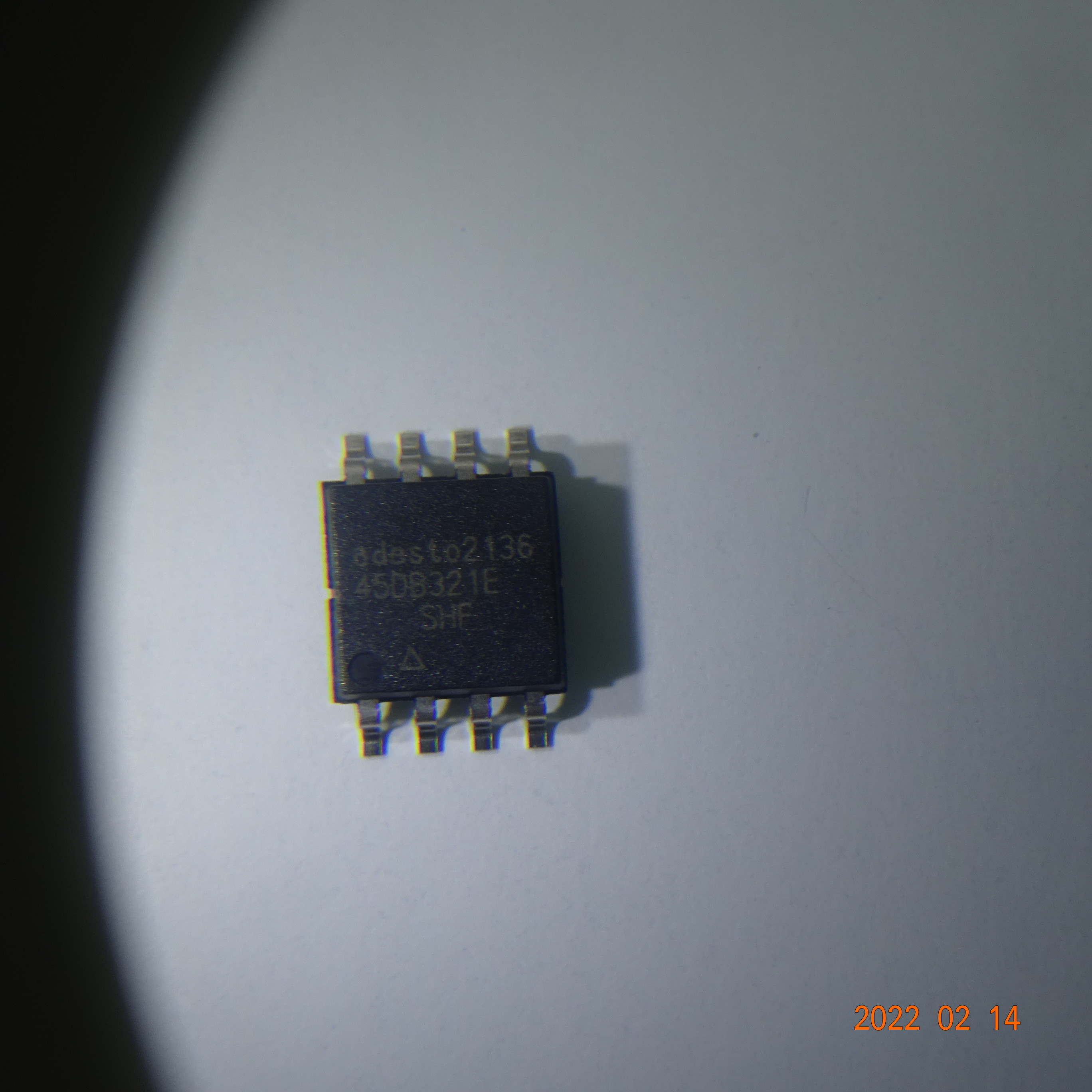85MHz Single Nor Flash IC Chips AT45DB321E-SHF-B 540mg