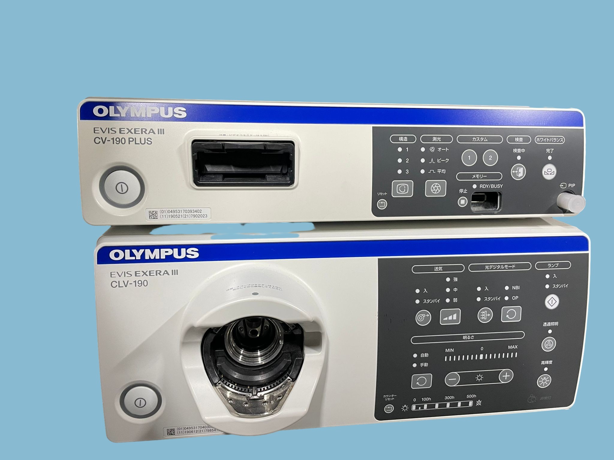 CV-190+CLV-190 Clear Image Endoscopy Processor In Good Condition