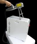 Portable 20W Stone Laser Rust Cleaner High Tech Non Contact Cleaning