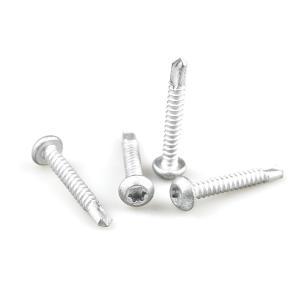 Quality GB Standard SUS304 410 Bimetallic Bi-Metal Pan Head Self-Drilling Screws for Fastening wholesale