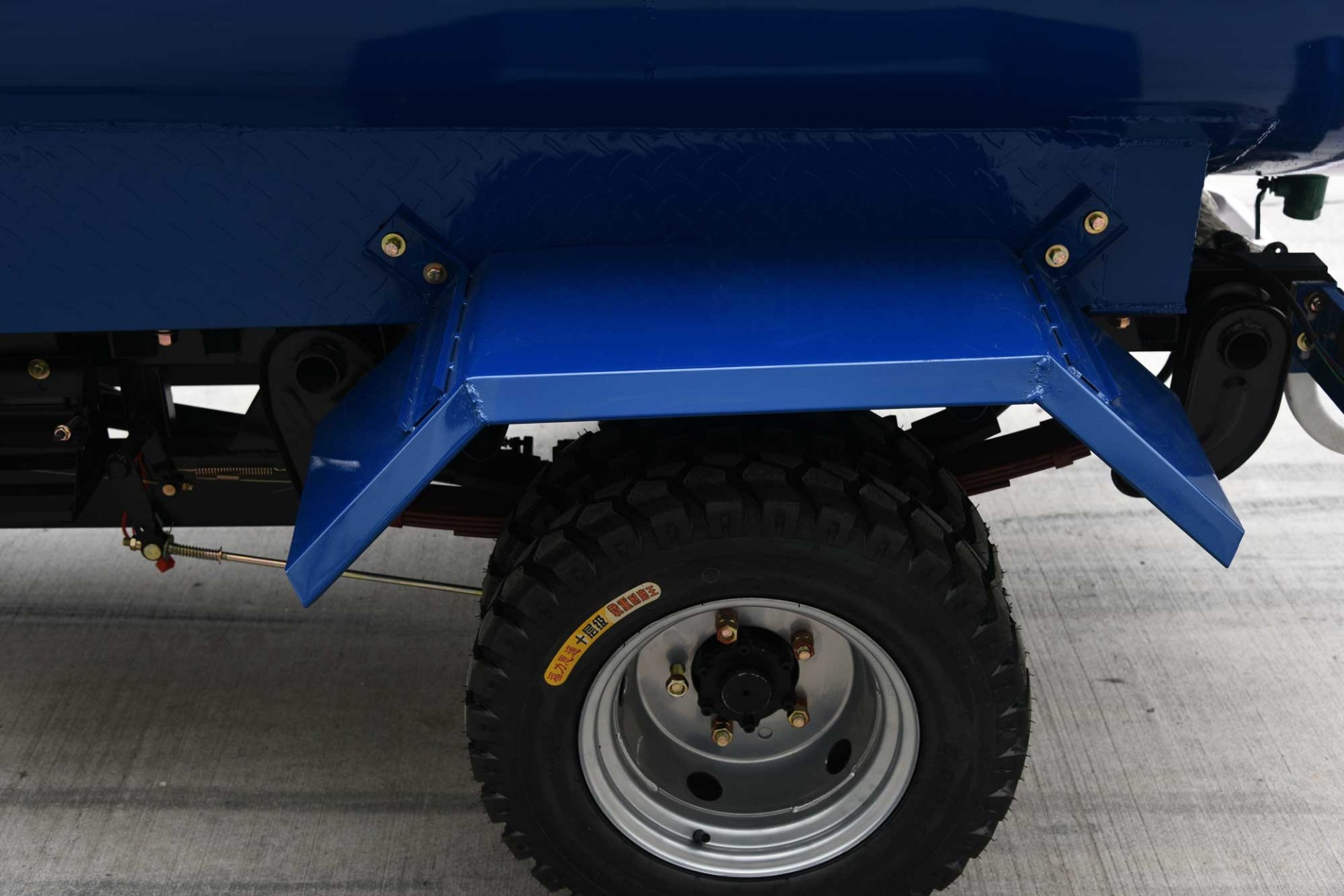 200cc/250cc/300cc Water Cooled Engine Blue Color 1600L Cargo Water Tank Tricycles