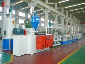 Quality Hydraulic net changer PET Strap Production Line 150KW 60 - 70kg/h wholesale