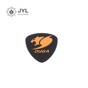 Quality Triangle Embossed Metal Sticker Labels Zinc Alloy Thickness 2mm-3mm wholesale
