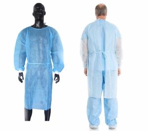Quality Hospital Waterproof Isolation Gown Breathable Light Weight Work Protection wholesale