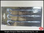 18cm steel twist tent pegs