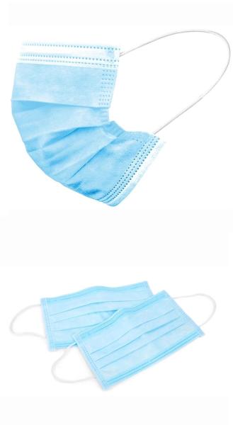Non Woven Fabric Disposable Earloop Face Mask , Face Mask Surgical Disposable 3