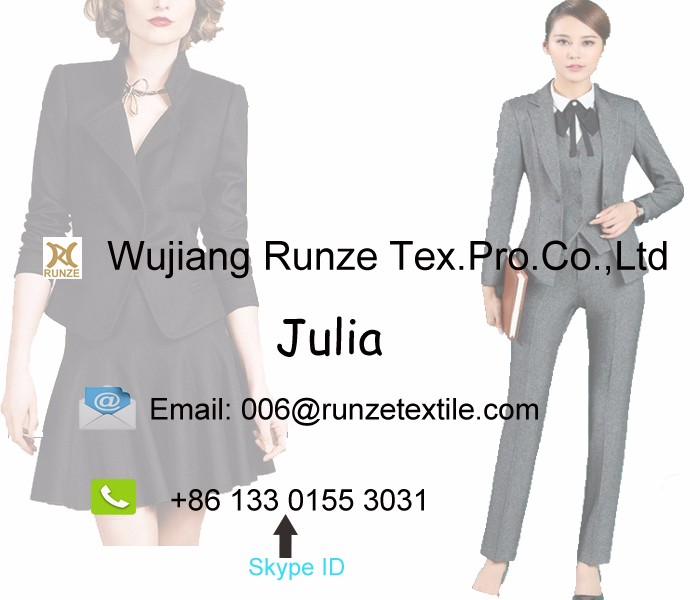 Bag Soft Textured Polyester Twill Woven Dull 288F Brushed Gabardine Fabric For Work Wear