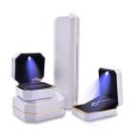 End LED Light Plastic Jewellery Gift Box for Small Items and Package