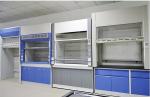 8Ft School Laboratory Furniture Lab Fume Hood With Sink Faucet Control Panel