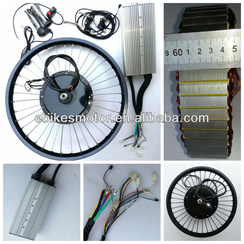 ChangZhou origin Super power 3kw 72V electric bike kits