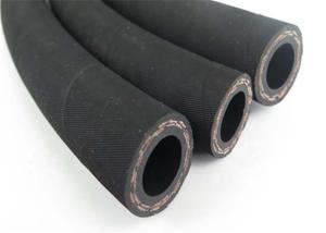 Two Layers Textile ISO SAE100 R3 Spiral Hydraulic Hose , Hydraulic Pipe Line