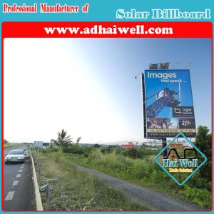Quality Solar Solution Outdoor Advertising Signage Billboard wholesale