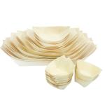 Eco Friendly Wooden Takoyaki Container , Disposable Sushi Boat