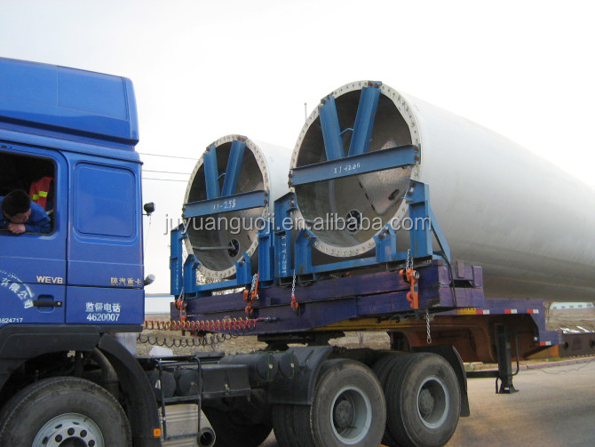 50m Wind Blade Transport Trailer with All Wheel Drive and Standard 28Ton Landing Gear