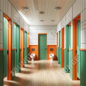 Quality High Pressure Laminate Toilet Cubicle for Durability and Scratch Resistance wholesale