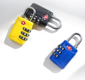 Quality Integrated Small Combo TSA Travel Locks For Airways Luggage wholesale