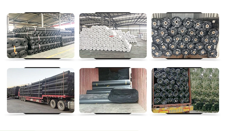 Roadbase Reinforcement Warp Knitted Polyester Woven (PET) Biaxial Geogrid for Reinforcement