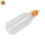Food Grade PET 17oz Clear Ketchup Mustard Squeeze Bottles
