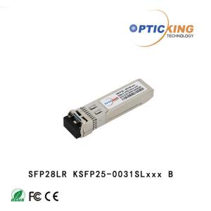 Quality 25G SFP28 1310nm 10km Duplex LC Optical Transceiver wholesale