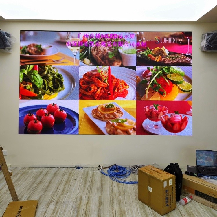 OEM Flip Chip COB Advertising Led Display Screen With 3840hz Refresh Rate