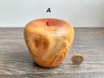 ISO9001 Beech Wooden Ring Bowl Jewellery Trinket Ring Dish