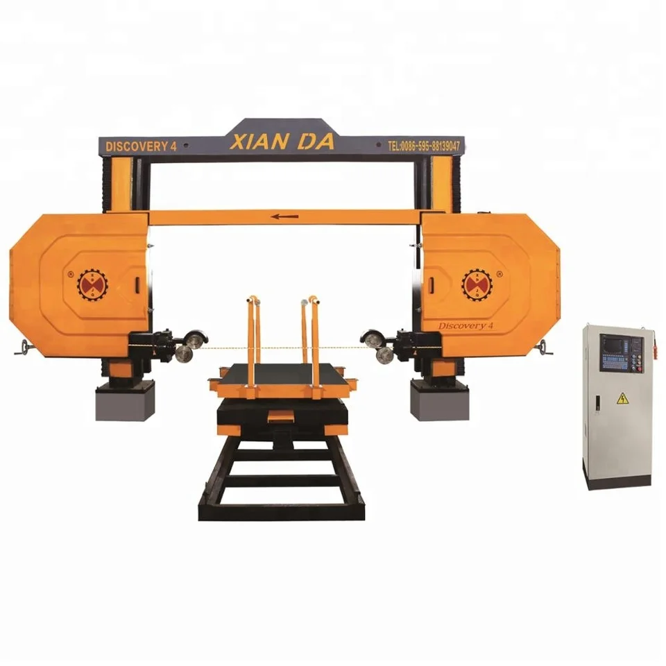 4 Axis CNC Single Diamond Wire Saw for Accurate Profiling Cutting Ability