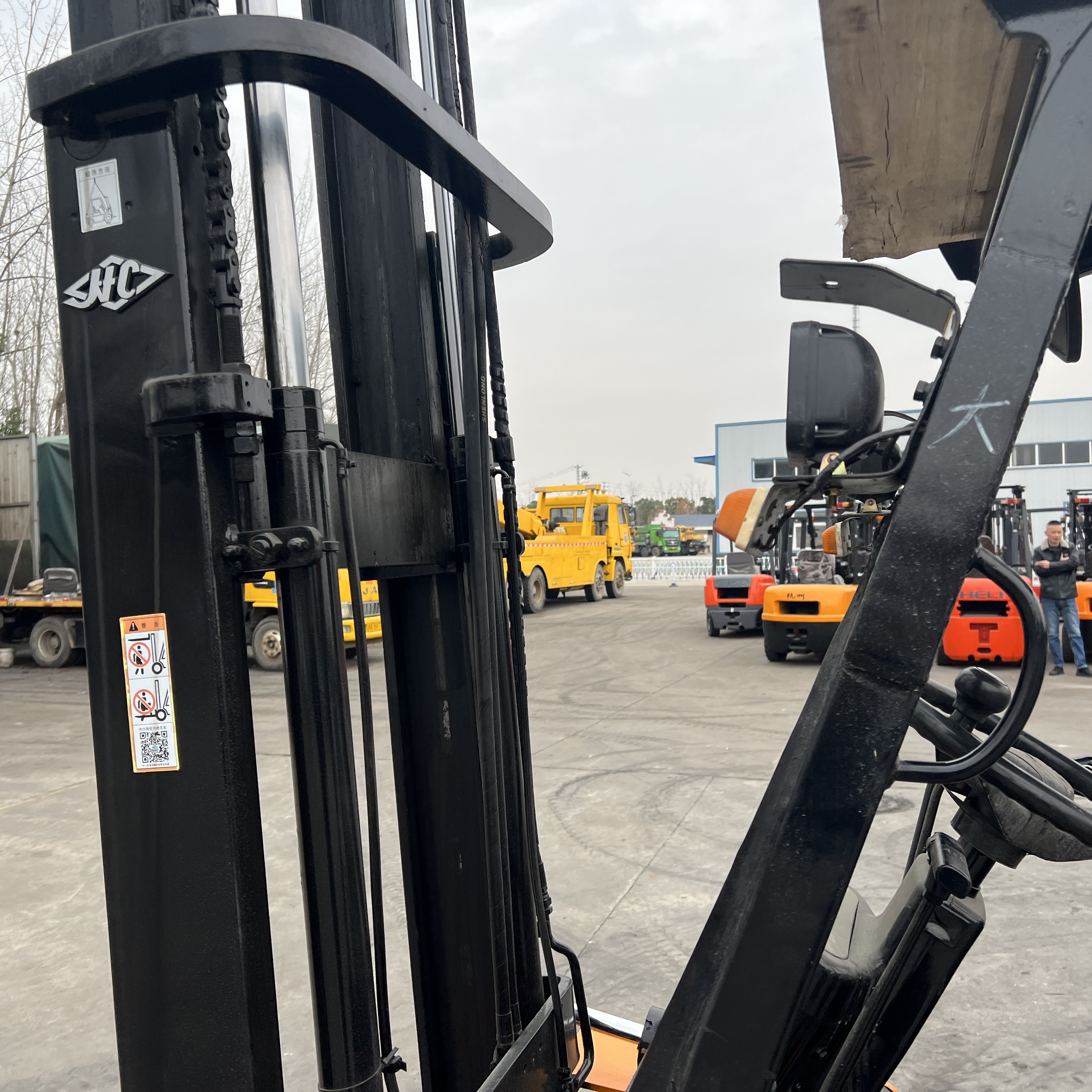 Multifunction Second Hand Fork Lift Trucks HANGCHA A35z 3.5t 4.5t 5t