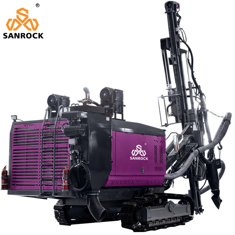 Rotary Drilling Rig for Mining Integrated Hydraulic DTH Drilling Equipment 90-138mm Drilling Diameter