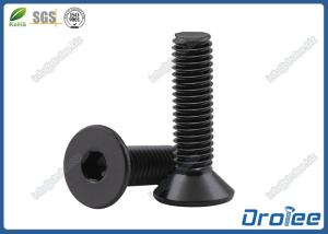 Quality A2/A4/304/316 Stainless Steel Black Oxide Flat Head Socket Cap Screw wholesale