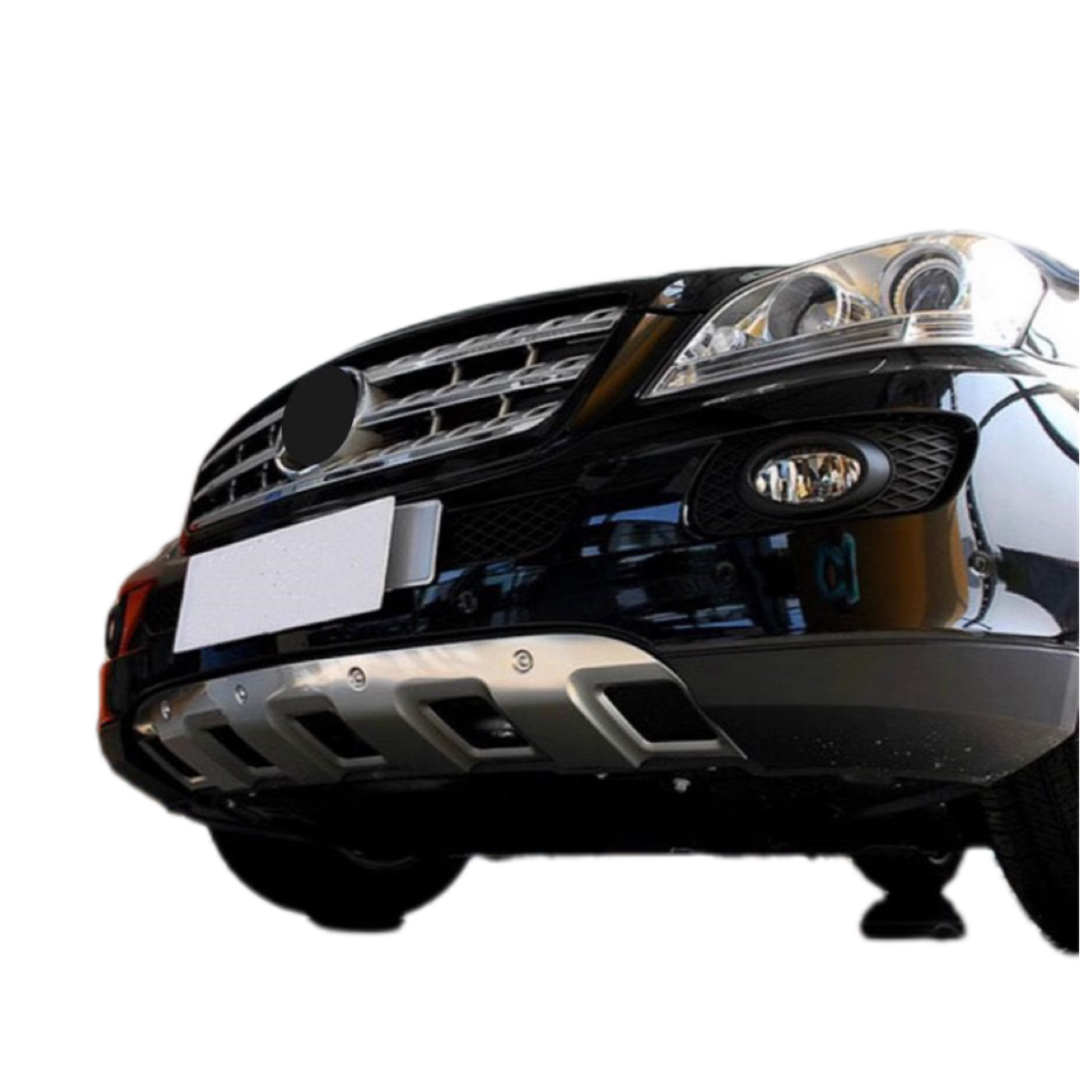 Mercedes-Benz ML350 / W164 Stainless Steel Car Bumper Guard For Edge Protection Or Decoration