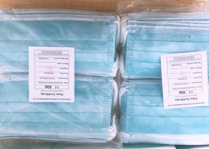 Quality Home School Surgical Disposable Carbon Filter Face Mask Blue White Color wholesale