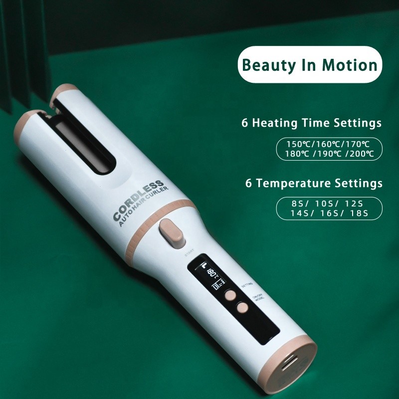 300℉ To 390℉ DC5V 2A Automatic Hair Curler