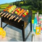 High Quality Easy carry portable garden Tabletop charcoal bbq grill for 3 people