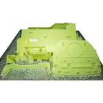 0.01-0.05mm ABS Plastic Printing 3D Printing Aircraft Parts ODM