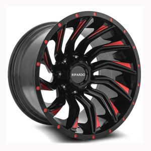 Quality JWL VIA 20X12 Brushed OEM 4x4 OffRoad Wheel Rims wholesale
