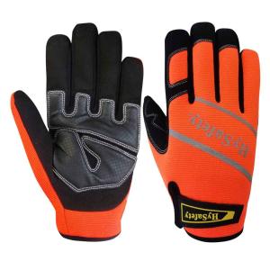 Quality Velcro strap Craftsman Mechanics Gloves Hysafety Ergonomic Sport Gloves wholesale