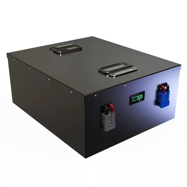 Cheap LiFePO4 Lithium Ion AGV Batteries Pack 72V 100Ah Customized for sale