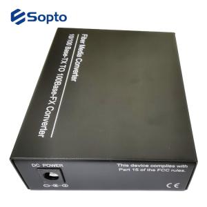 Quality 10/100base Tx To 100base Fx RJ45 Port Fiber Media Converter wholesale