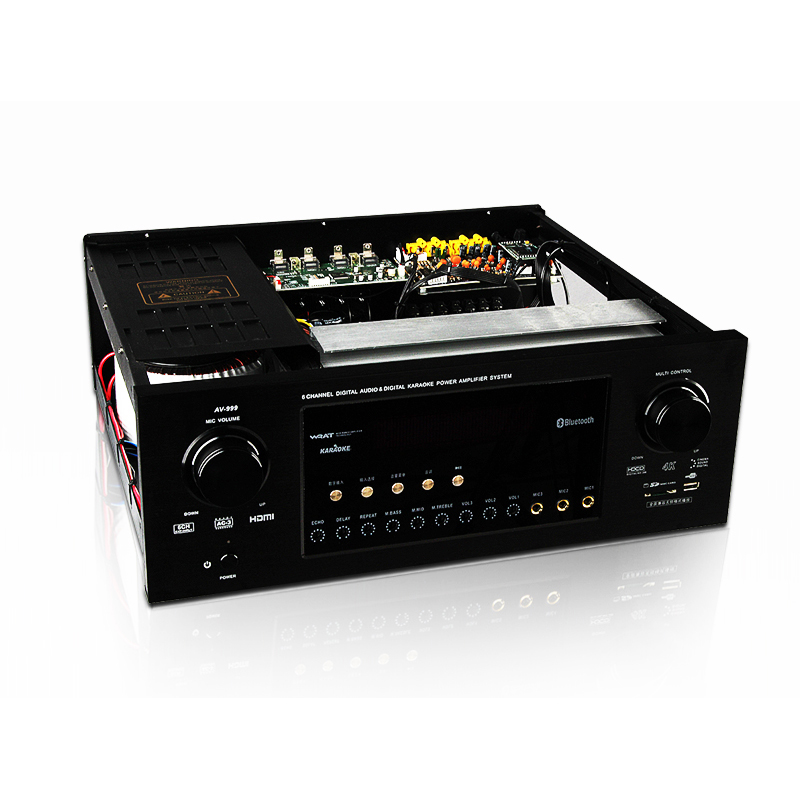 4K High Power Bluetooth Audio Amplifier Receiver Wireless USB Interface