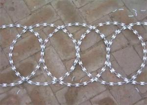 Flat Razor Wire Welded / Flatted Concertina Coil Manufacturers